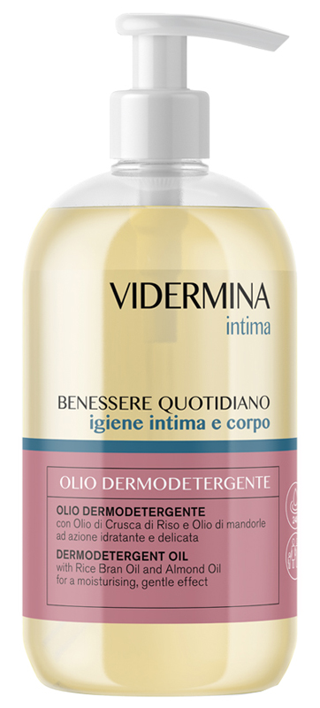 VIDERMINA INTIMA OLIO DETERGENTE CORPO E INTIMO 500 ML - Farmacia Castello Srl