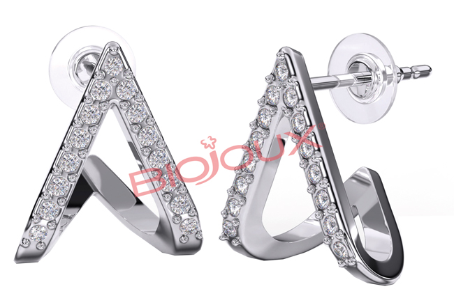BJT261 ORECCHINO SUNSET HILL 14 MM SURGICAL STEEL - Farmacia Castello Srl