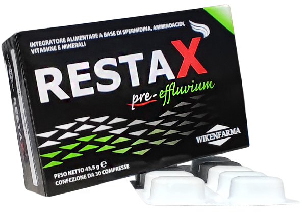 RESTAX PRE EFFLUVIUM 30 COMPRESSE - Farmacia Castello Srl