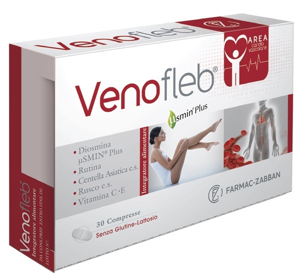 VENOFLEB 30 COMPRESSE SENZA GLUTINE SENZA LATTOSIO - Farmacia Castello Srl