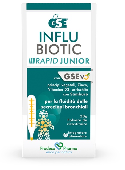 GSE INFLUBIOTIC RAPID JUNIOR 20 G - Farmacia Castello Srl