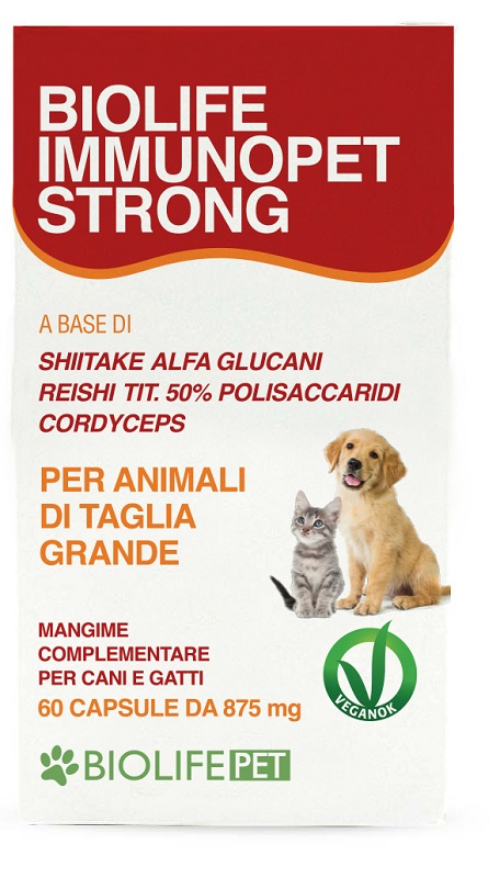 BIOLIFE IMMUNOPET STRONG 60 CAPSULE - Farmacia Castello Srl