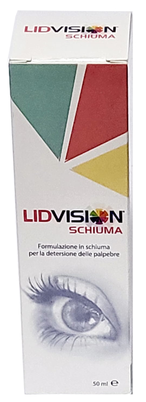 LIDVISION SCHIUMA PER DETERSIONE PALPEBRE 50 ML - Farmacia Castello Srl