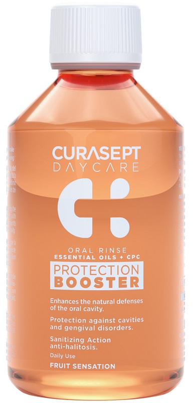 CURASEPT DAYCARE COLLUTORIO PROTECTION BOOSTER FRUIT SENSATION 500 ML - Farmacia Castello Srl
