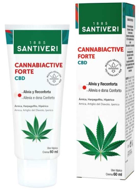 CANNABIACTIVE FORTE CBD CREMA 60 ML - Farmacia Castello Srl