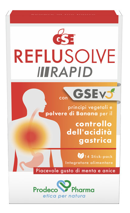 GSE REFLUSOLVE RAPID 14 STICK PACK - Farmacia Castello Srl