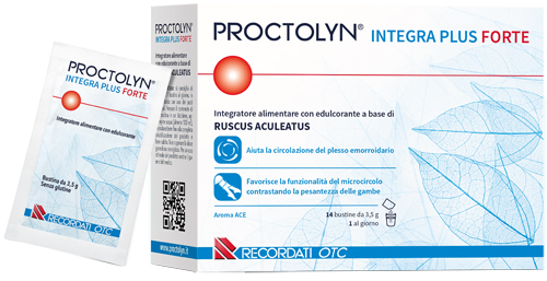 PROCTOLYN INTEGRA PLUS FORTE 14 BUSTINE - Farmacia Castello Srl