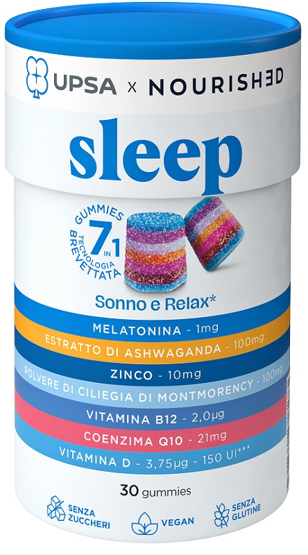 UPSA X NOURISHED SLEEP 30 GUMMIES - Farmacia Castello Srl