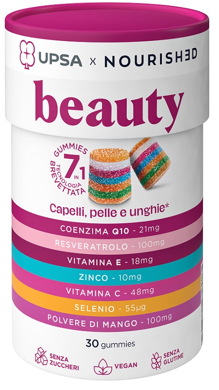 UPSA X NOURISHED BEAUTY 30 GUMMIES - Farmacia Castello Srl