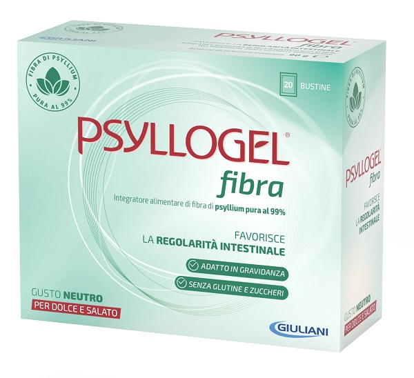 PSYLLOGEL FIBRA NEUTRO 20 BUSTINE - Farmacia Castello Srl