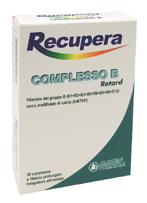 RECUPERA COMPLESSO B RETARD 30 COMPRESSE - Farmacia Castello Srl
