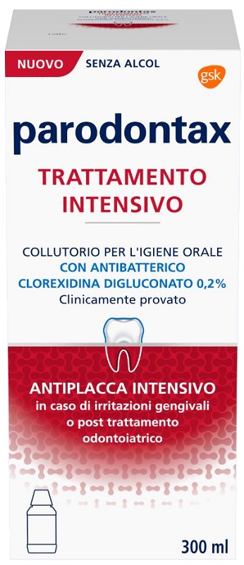 PARODONTAX TRATTAMENTO INTENSIVO CLOREXIDINA 0,2% - Farmacia Castello Srl