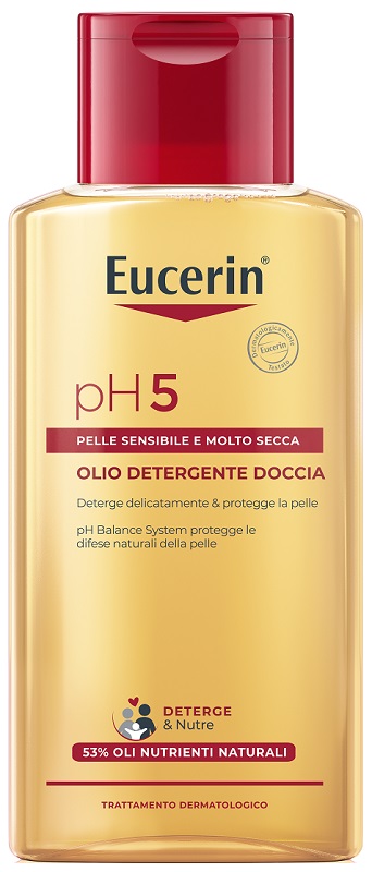 EUCERIN PH5 OLIO DETERGENTE DOCCIA 200 ML - Farmacia Castello Srl