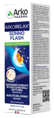 ARKORELAX FLASH SONNO SPRAY 20 G - Farmacia Castello Srl