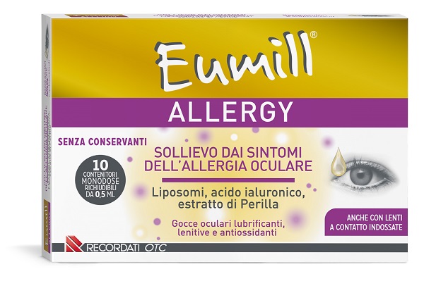 EUMILL ALLERGY GOCCE OCULARI 10 FLACONCINI DA 0,5 ML - Farmacia Castello Srl