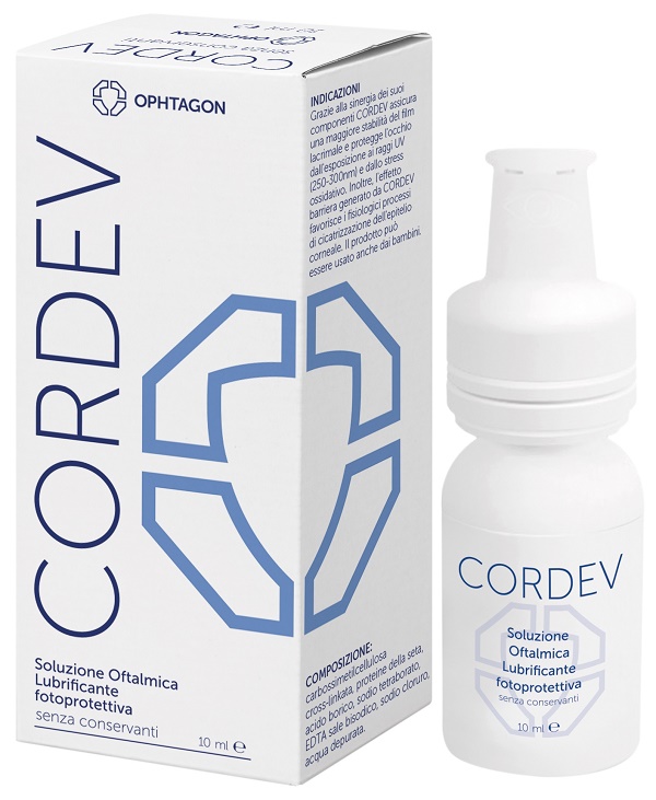CORDEV SOLUZIONE OFTALMICA LUBRIFICANTE OF 10 ML - Farmacia Castello Srl