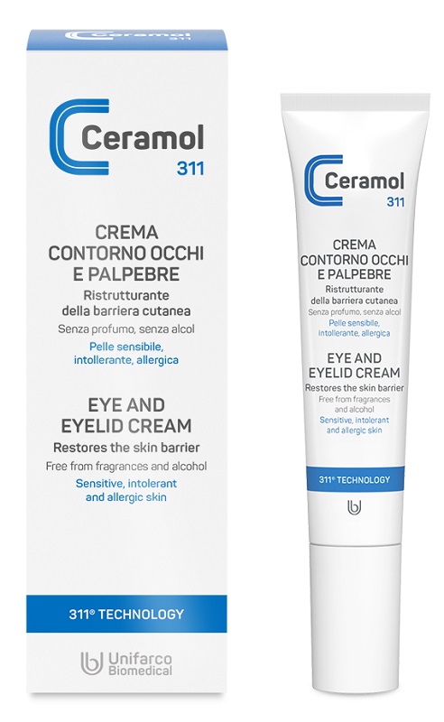 CERAMOL CREMA CONTORNO OCCHI E PALPEBRE 15 ML - Farmacia Castello Srl