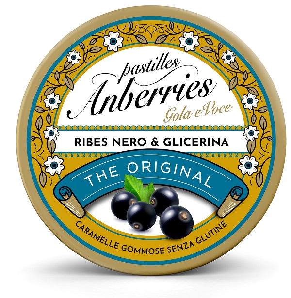 ANBERRIES CLASSICHE RIBES NERO GLICERINA 50 G - Farmacia Castello Srl