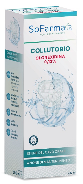 COLLUTORIO CLOREXIDINA 0,12% 200 ML SOFARMAPIU' - Farmacia Castello Srl