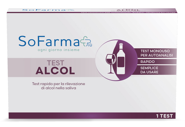 TEST AUTODIAGNOSTICO RAPIDO ALCOL SOFARMAPIU' - Farmacia Castello Srl