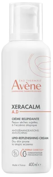 EAU THERMALE AVENE XERACALM AD CREMA LIPORESTITUTIVA 400 ML NUOVA FORMULAZIONE - Farmacia Castello Srl