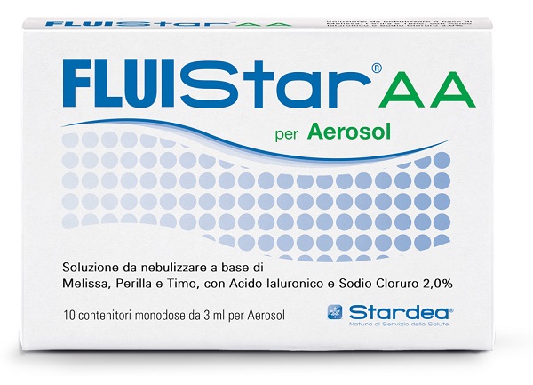 FLUISTAR AA 10 MONODOSE DA 3 ML PER AEROSOL - Farmacia Castello Srl