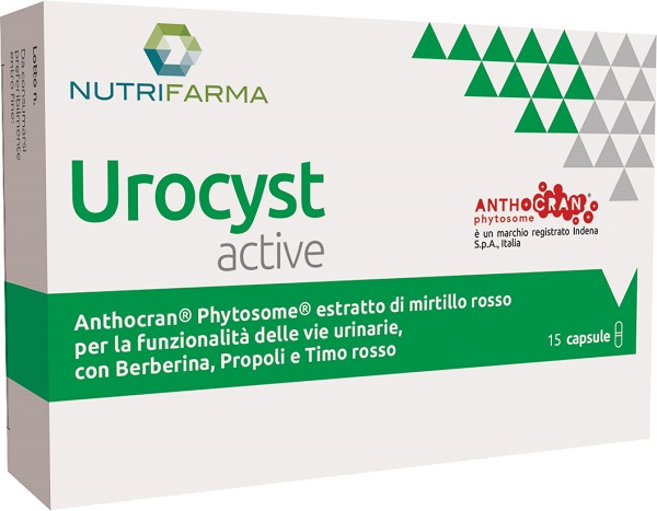 NUTRIFARMA UROCYST ACTIVE 15 CAPSULE - Farmacia Castello Srl