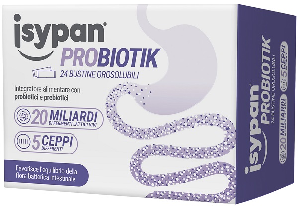 ISYPAN PROBIOTIK 24 BUSTINE OROSOLUBILI 1 G - Farmacia Castello Srl