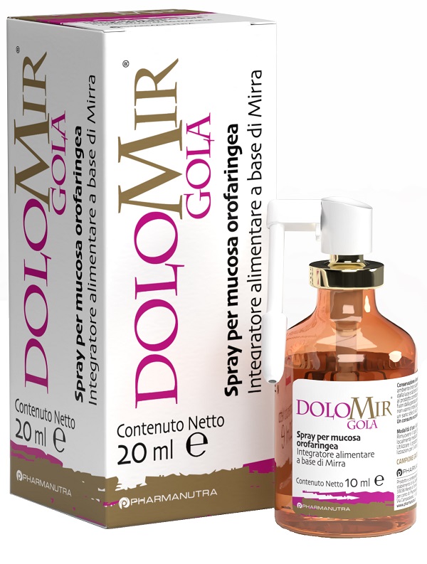 DOLOMIR GOLA SPRAY 20 ML - Farmacia Castello Srl