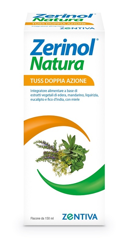 ZERINOL NATURA TUSS DOPPIA AZIONE SCIROPPO 150 ML - Farmacia Castello Srl