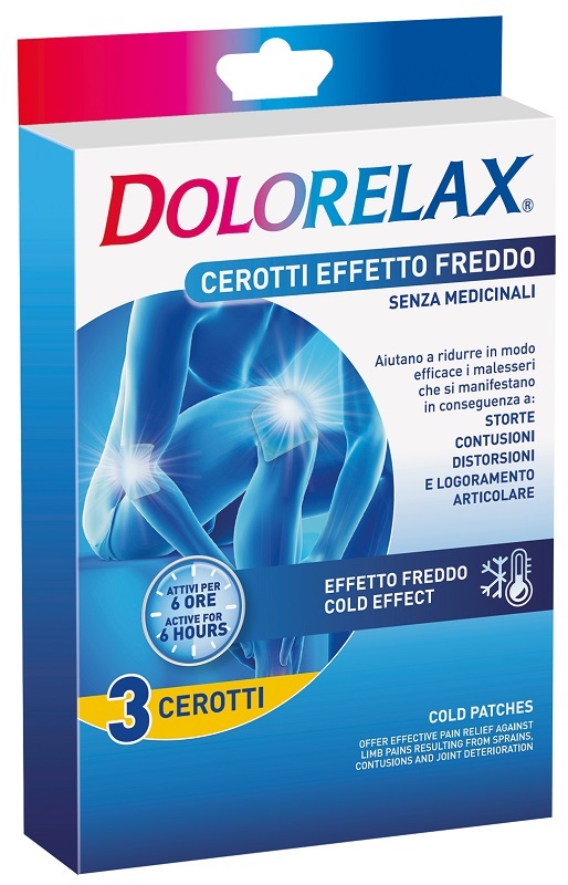 DOLORELAX CEROTTO EFFETTO FREDDO - Farmacia Castello Srl