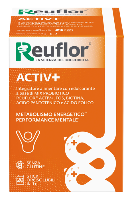 REUFLOR ACTIV+ 20 STICK - Farmacia Castello Srl