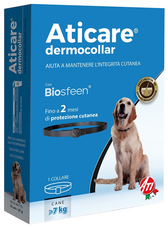 ATICARE DERMOCOLLAR CANI CON PESO SUPERIORE A 7 KG - Farmacia Castello Srl