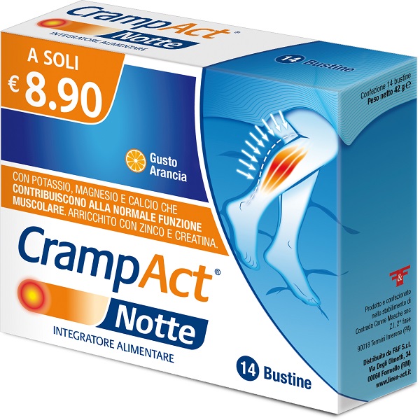 CRAMPACT NOTTE 14 BUSTINE - Farmacia Castello Srl