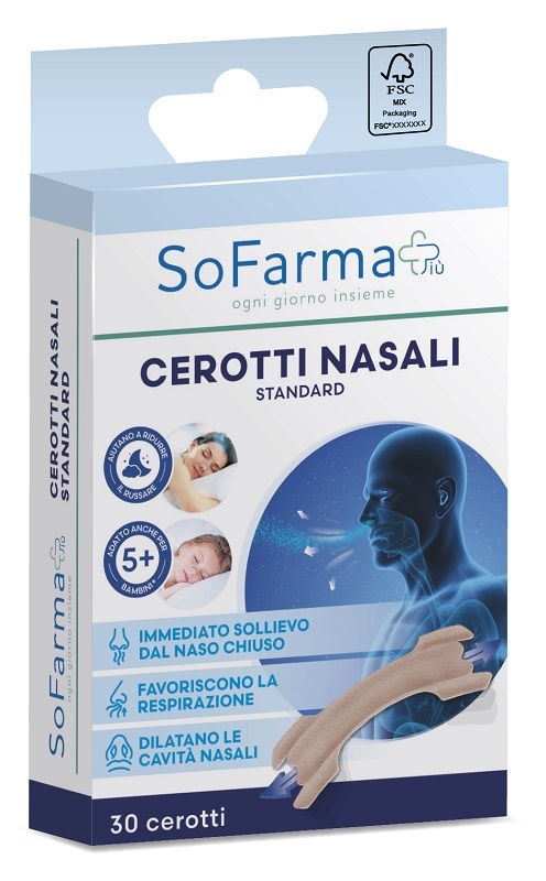 CEROTTO NASALE CLASSICO 30 PEZZI SOFARMAPIU' - Farmacia Castello Srl