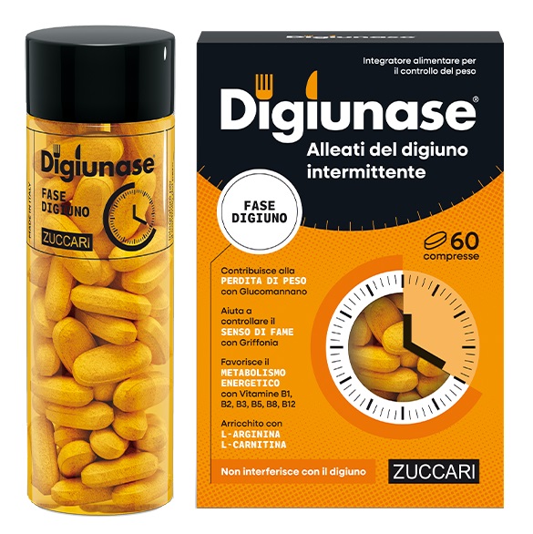 DIGIUNASE FASE DIGIUNO 60 COMPRESSE - Farmacia Castello Srl