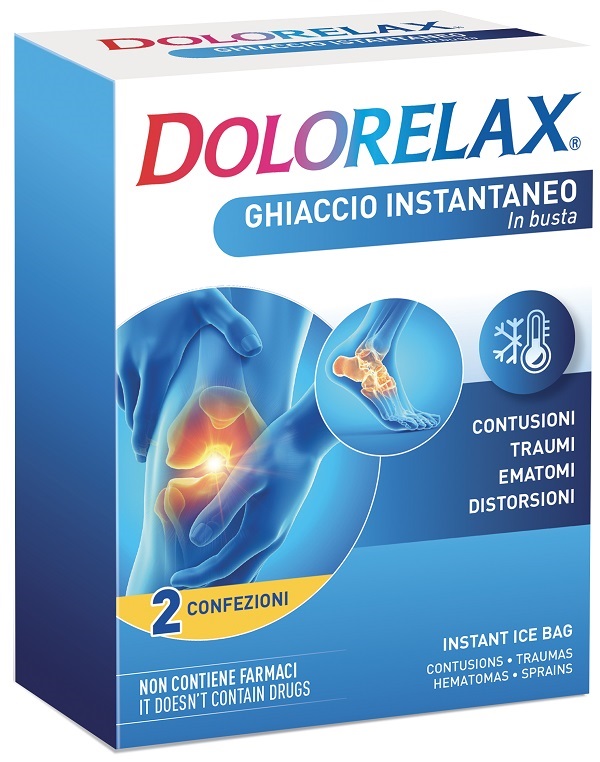 GHIACCIO ISTANTANEO DOLORELAX 2 BUSTE - Farmacia Castello Srl