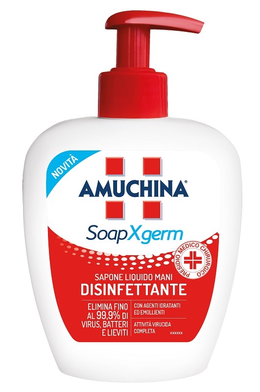 AMUCHINA XGERM SAPONE DISINFETTANTE 250 ML - Farmacia Castello Srl