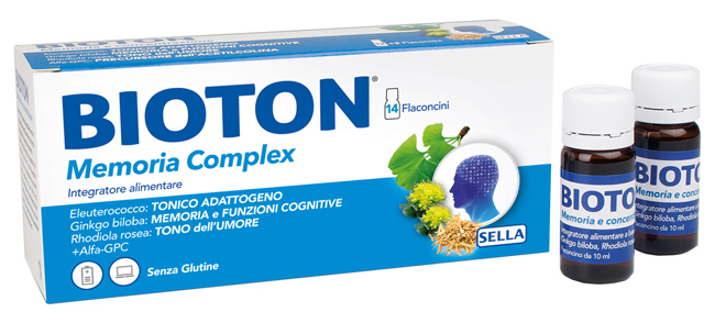 BIOTON MEMORIA COMPLEX 14 FLACONCINI DA 10 ML - Farmacia Castello Srl