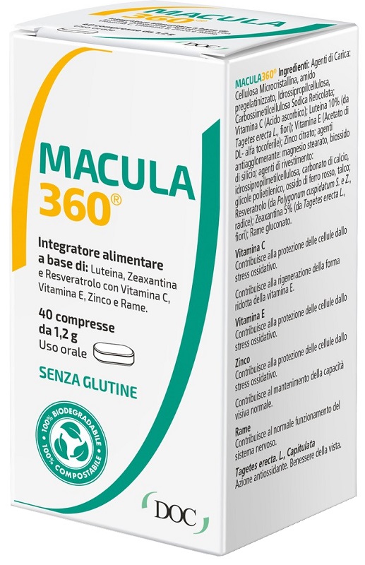 MACULA 360 40 COMPRESSE - Farmacia Castello Srl