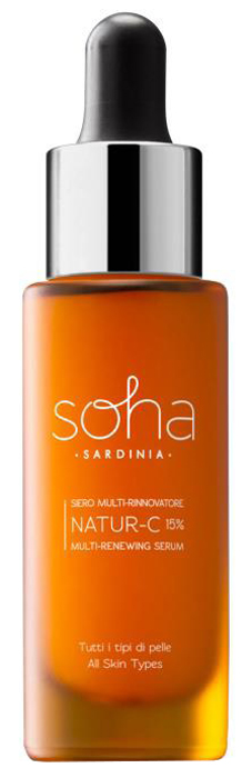 SOHA SIERO MULTIRINNOVATORE NATUR-C 15% 20 ML - Farmacia Castello Srl
