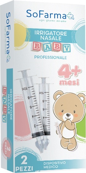 IRRIGATORE NASALE BABY 2 PEZZI SOFARMAPIU' - Farmacia Castello Srl