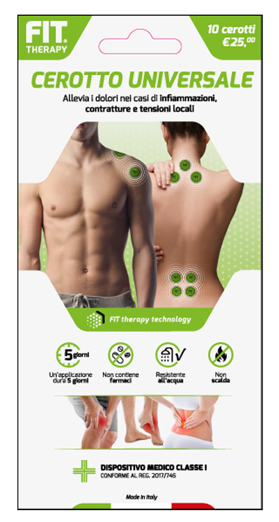 FIT THERAPY CEROTTO UNIVERSALE 10 PEZZI - Farmacia Castello Srl