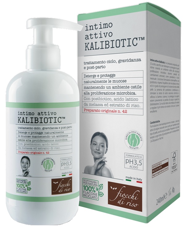 FIOCCHI DI RISO INTIMO ATTIVO KALIBIOTIC PH3.5 240 ML - Farmacia Castello Srl