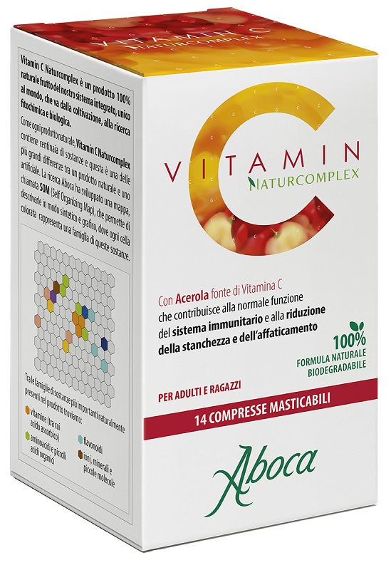 VITAMIN C NATURCOMPLEX 14 COMPRESSE - Farmacia Castello Srl