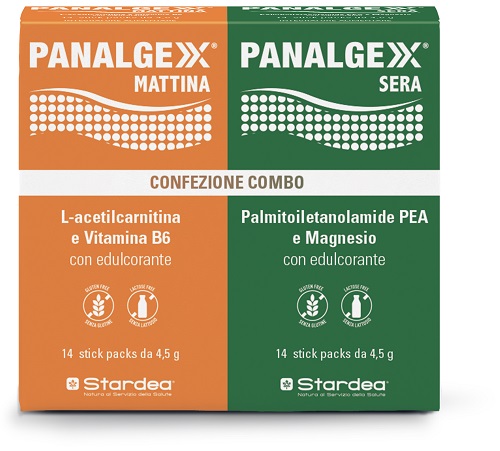 PANALGEXX MATTINA 14 STICKPACK + PANALGEXX SERA 14 STICKPACK CONFEZIONE COMBO - Farmacia Castello Srl