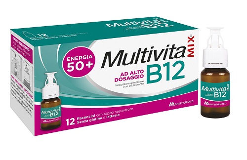 MULTIVITAMIX B12 12 FLACONCINI - Farmacia Castello Srl