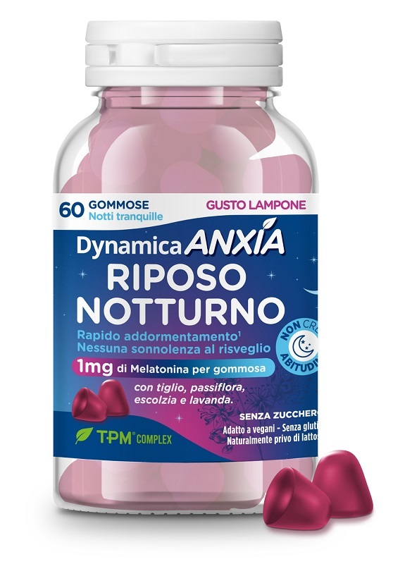 DYNAMICA ANXIA RIPOSO NOTTURNO 60 GOMMOSE - Farmacia Castello Srl