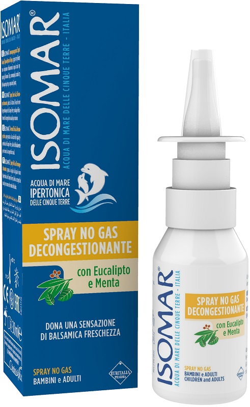 SPRAY NO GAS DECONGESTIONANTE ISOMAR 30 ML - Farmacia Castello Srl