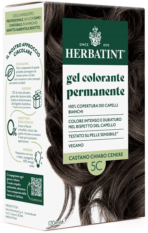 HERBATINT 5C CASTANO CHIARO CENERE 170 ML - Farmacia Castello Srl